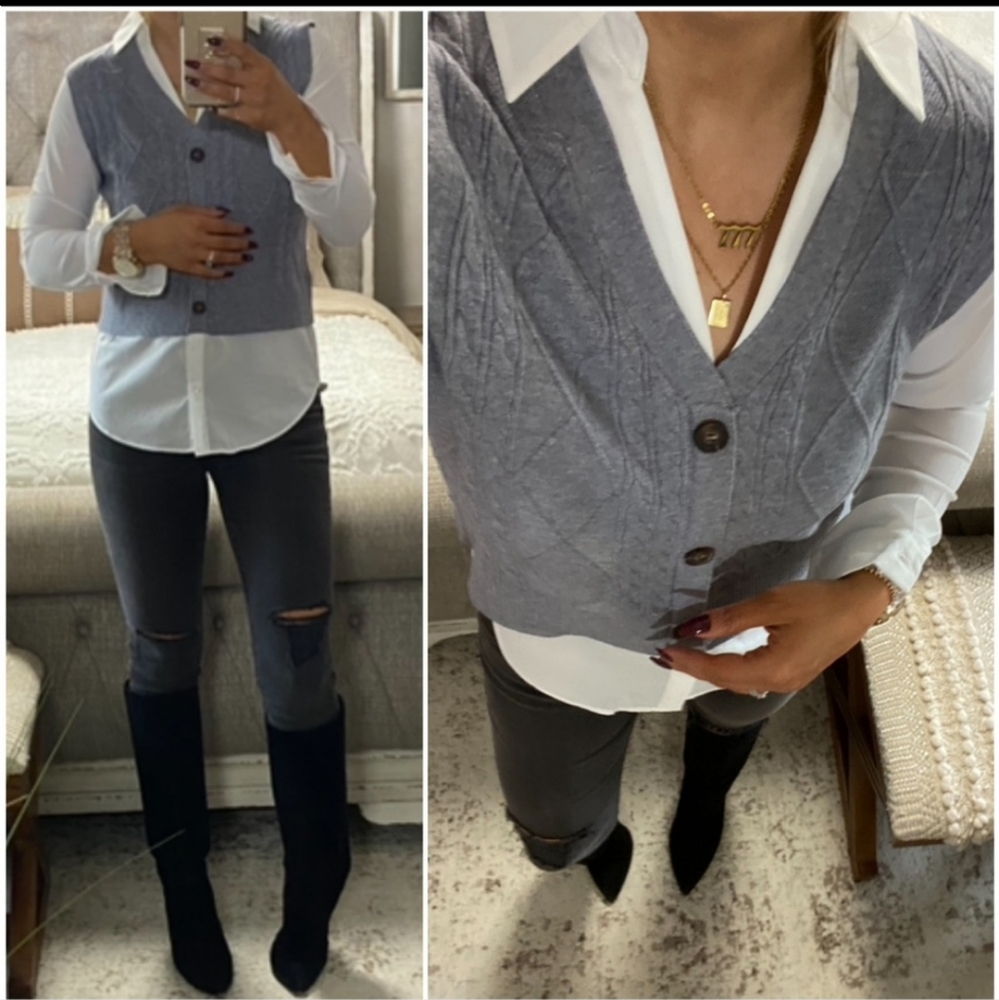 😍ADORABLE TWOFER TOP